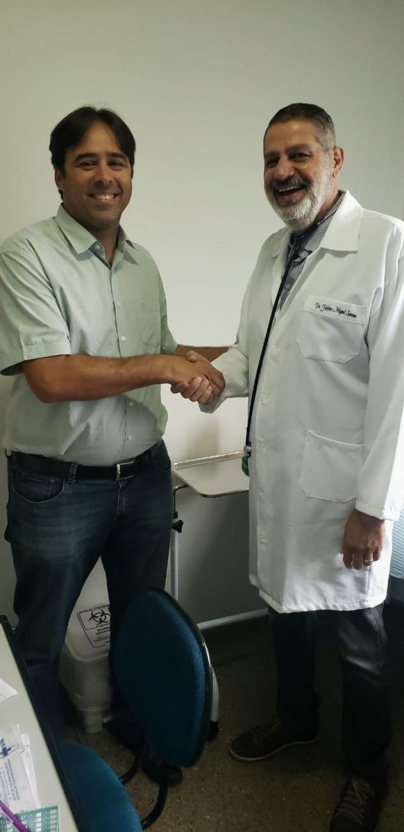 Prefeitura de Perdizes recebe novo médico do PSF Morada Nova
